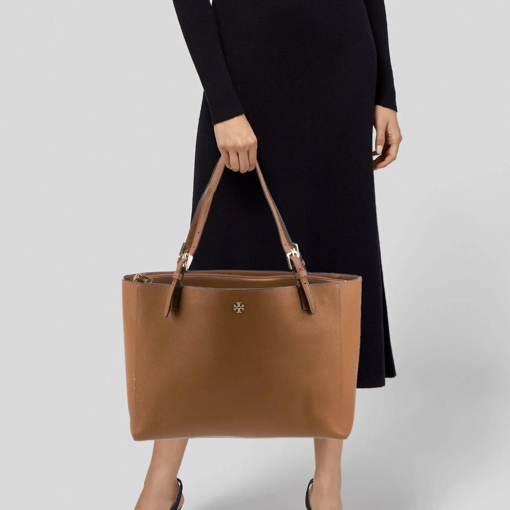 Tory Burch Staffiano Leather Tote